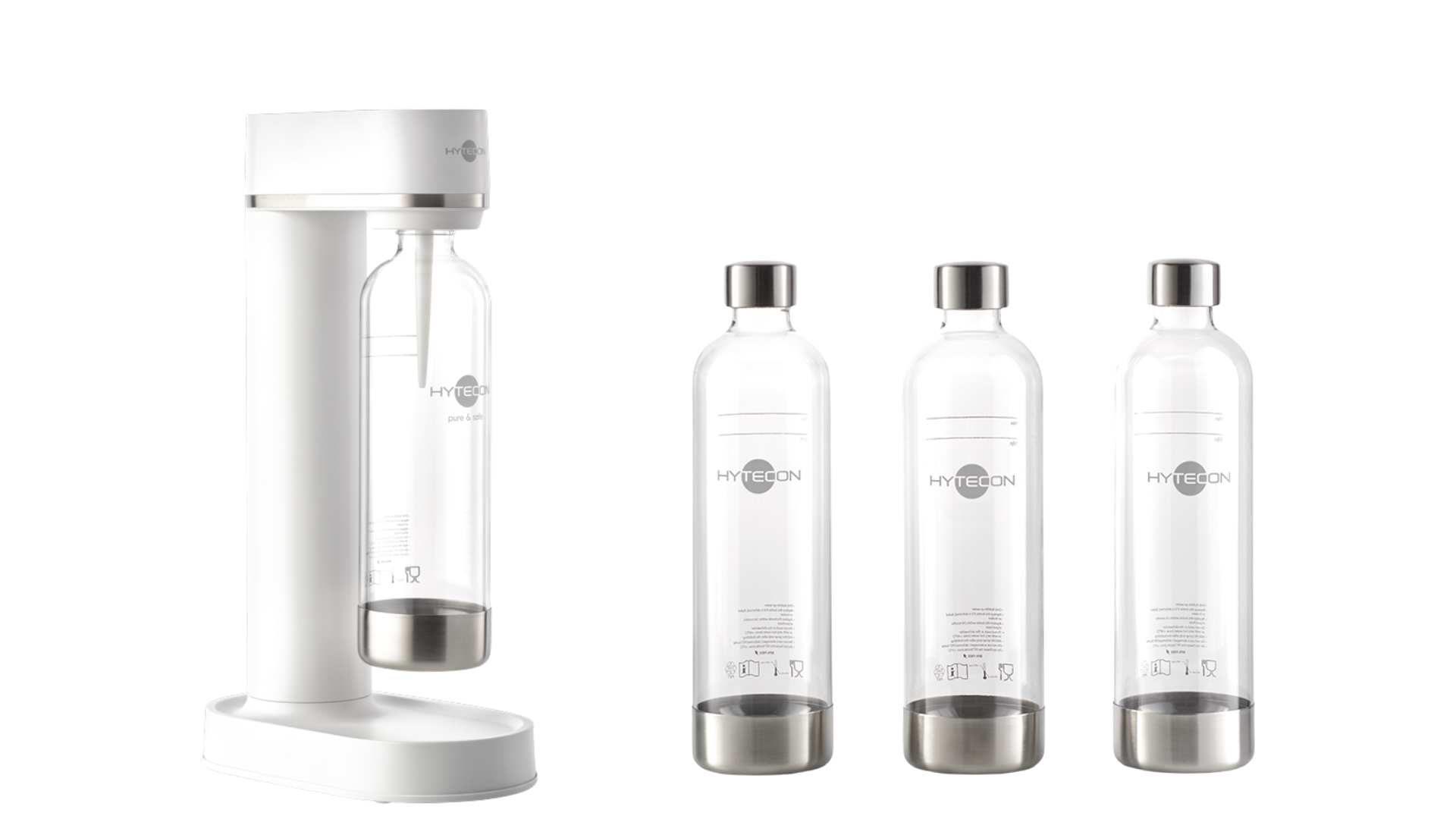 SodaMaker + 3 PET-Flaschen